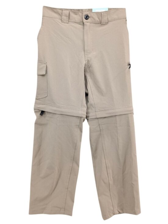 Magellan Fishgear Overcast Zip Off Pants Boys Khaki Cargo Convertible Size M - Picture 1 of 13